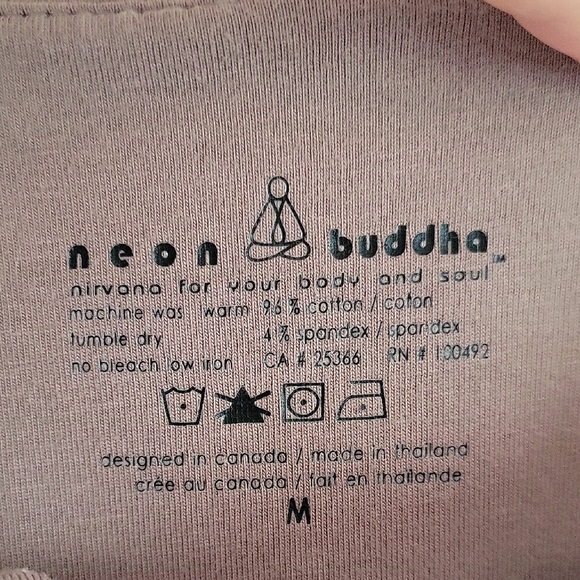 Neon Buddha Mauve Wrap Midi Dress - Picture 2 of 5